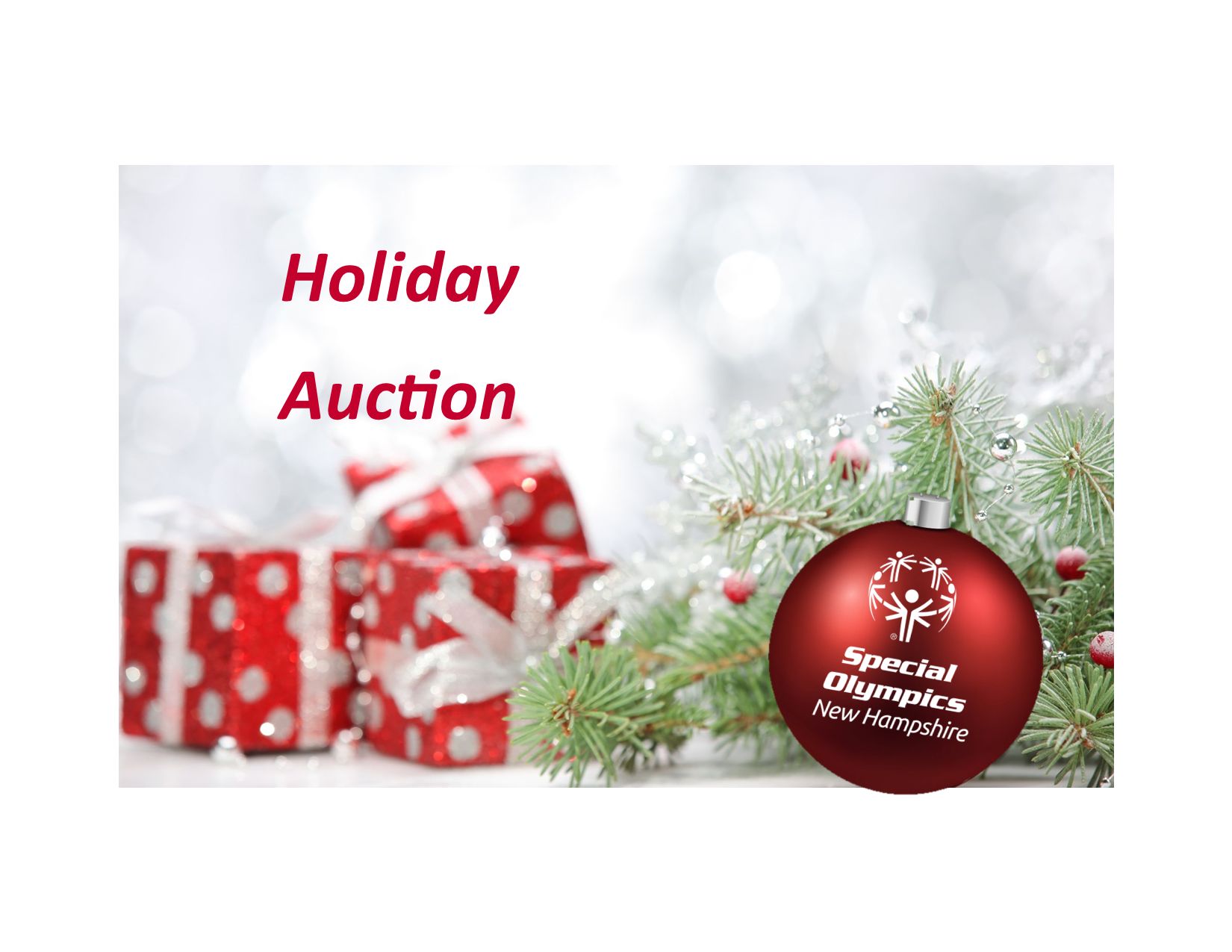 Holiday Auction Special Olympics New Hampshire